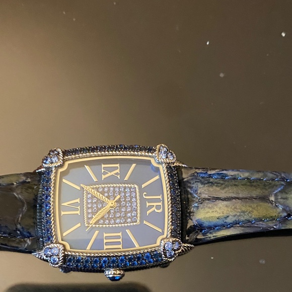 Judith Ripka Blue and Silver Watch - Picture 3 of 7